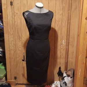 Black cocktail dress